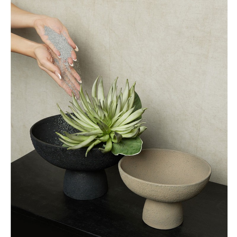 GRIZIO ΜΠΩΛ ΔΙΑΚΟΣΜΗΣΗΣ 23x20x15cm ΑΛΟΥΜΙΝΙΟ MUD TEXTURED