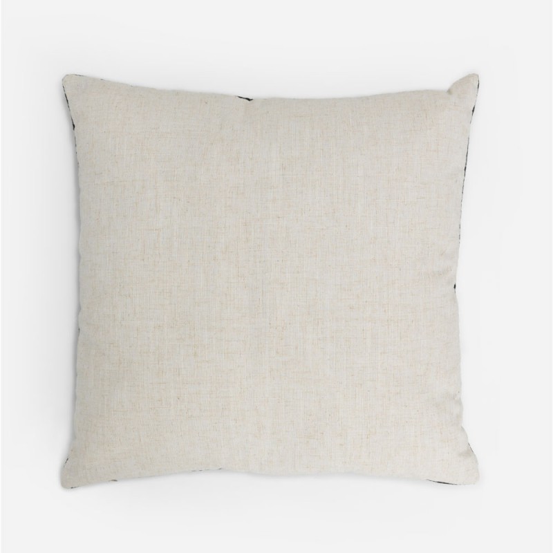 DIAGONAL ΔΙΑΚΟΣΜΗΤΙΚΟ ΜΑΞΙΛΑΡΙ 45x45cm ΒΕΛΟΥΔΟ ΜΑΥΡΟ