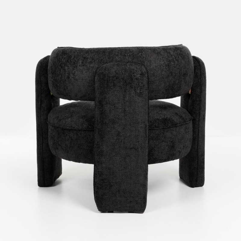 GRADA SMALL ΠΟΛΥΘΡΟΝΑ ΜΑΥΡΟ 79x85x70.5cm