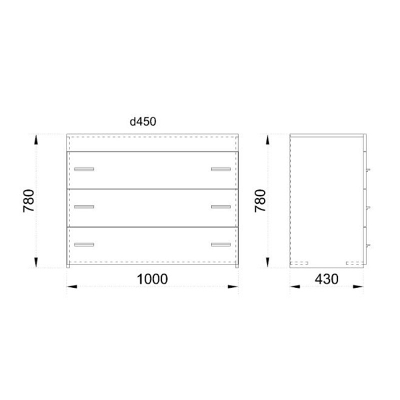 METROPOLIS ΚΟΜΟΤΑ 3ΣΥΡΤΑΡΙΑ SONOMA ΣΚΟΥΡΟ ΠΕΤΡΑ 105x45xH78cm