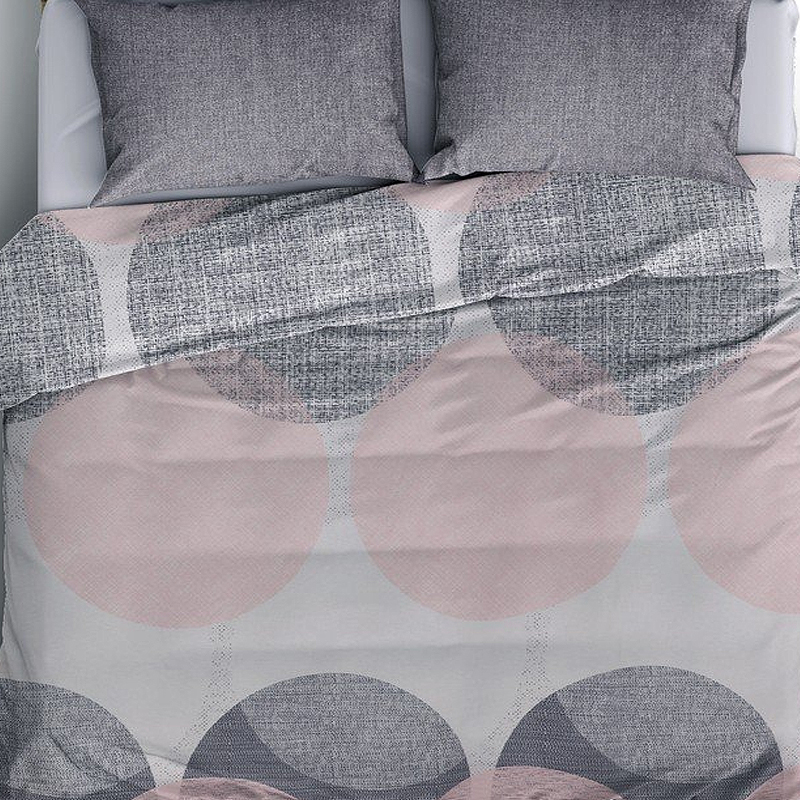 Σετ Παπλωματοθήκη Leron Cotton Box 4 Τμχ Διπλή (200X220) Χρώμα Γκρι Σετ Παπλωματοθήκη Leron Cotton Box 4 Τμχ Διπλή (200X220) Χρώμα Γκρι