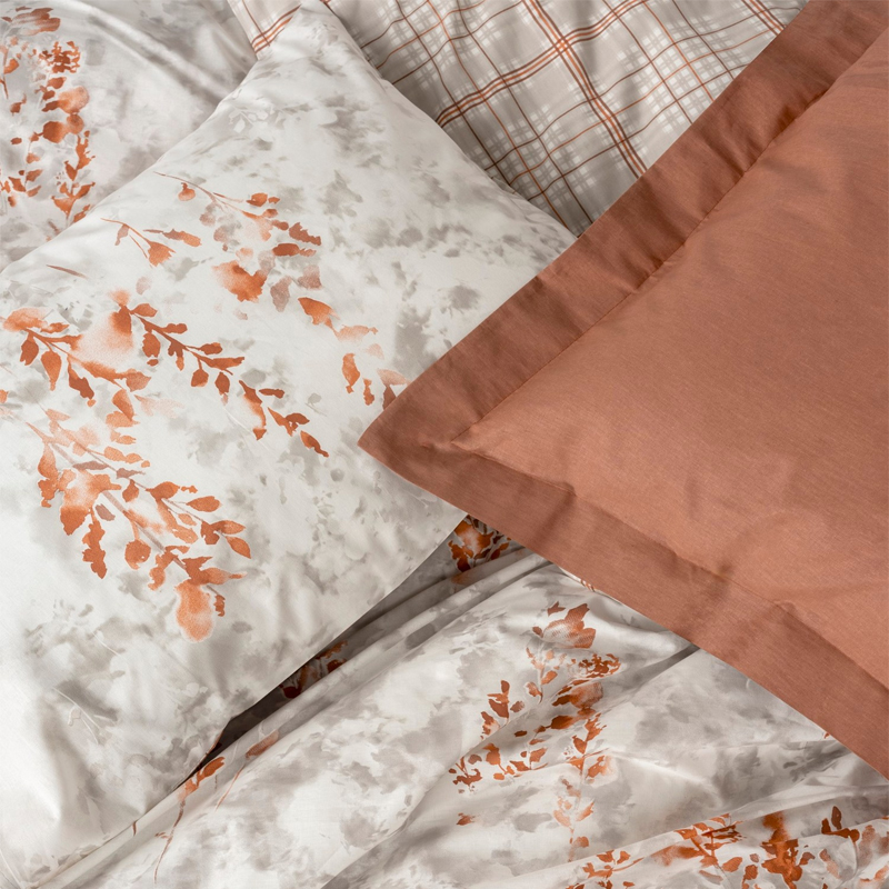 Σετ Παπλωματοθήκη Lamina Cotton Box 3 Τμχ Μονή (160X220) Χρώμα Cinnamon Σετ Παπλωματοθήκη Lamina Cotton Box 3 Τμχ Μονή (160X220) Χρώμα Cinnamon