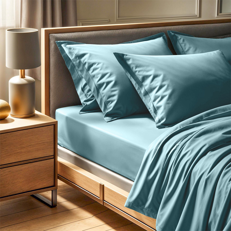 Σεντόνι Tonne Cotton Box Διπλό (240X260) Χρώμα Μέντα