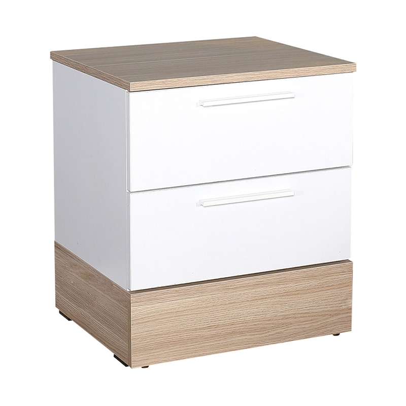 Κομοδίνo Base Megapap Σε Χρώμα Λευκό - Sonoma 45X40X52Εκ. Κομοδίνo Base Megapap Σε Χρώμα Λευκό - Sonoma 45X40X52Εκ.