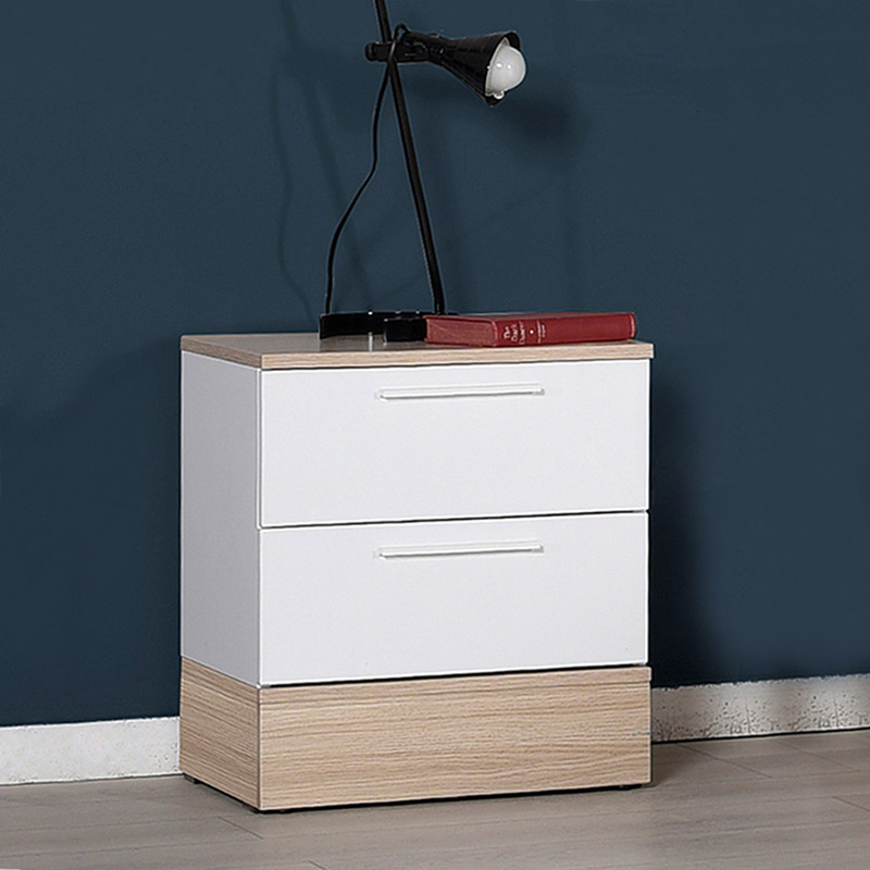 Κομοδίνo Base Megapap Σε Χρώμα Λευκό - Sonoma 45X40X52Εκ. Κομοδίνo Base Megapap Σε Χρώμα Λευκό - Sonoma 45X40X52Εκ.