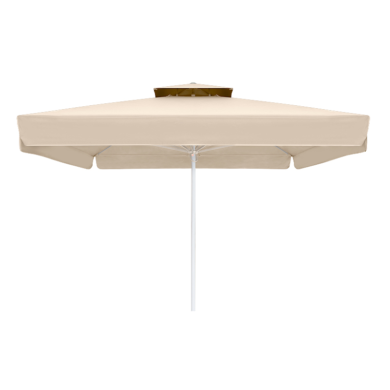 Ομπρέλα Επαγγελματική Juno Megapap Τηλεσκοπική Αλουμινίου Χρώμα Εκρού 4X4M.