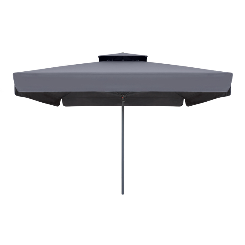 Ομπρέλα Επαγγελματική Juno Megapap Τηλεσκοπική Αλουμινίου Χρώμα Ανθρακί 4X4M.