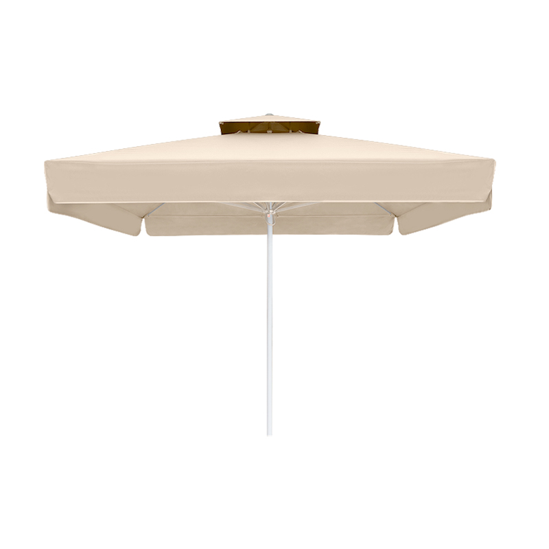 Ομπρέλα Επαγγελματική Juno Megapap Τηλεσκοπική Αλουμινίου Χρώμα Εκρού 3X3M.