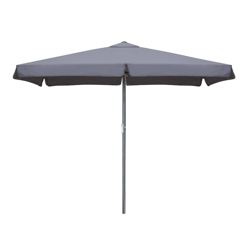 Ομπρέλα Κήπου Zola Megapap Αλουμινίου Χρώμα Ανθρακί 2X3M.