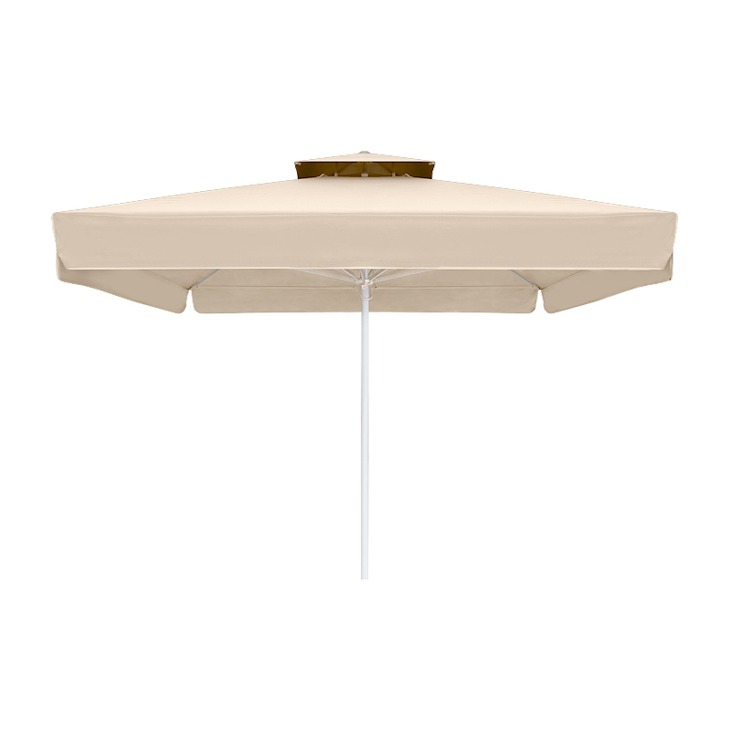 Ομπρέλα Επαγγελματική Juno Megapap Τηλεσκοπική Αλουμινίου Χρώμα Εκρού 3,5X3,5M.