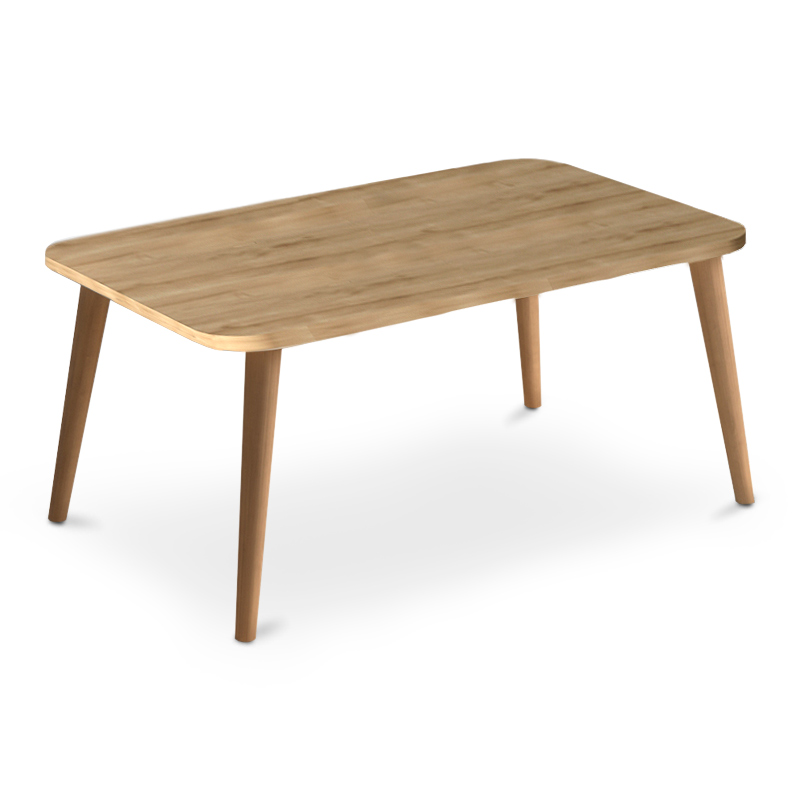 Τραπεζάκι Σαλονιού Soul Megapap Από Μελαμίνη Χρώμα Oak 90X55X41Εκ.