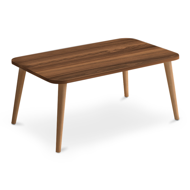 Τραπεζάκι Σαλονιού Soul Megapap Από Μελαμίνη Χρώμα Καρυδί 90X55X41Εκ.