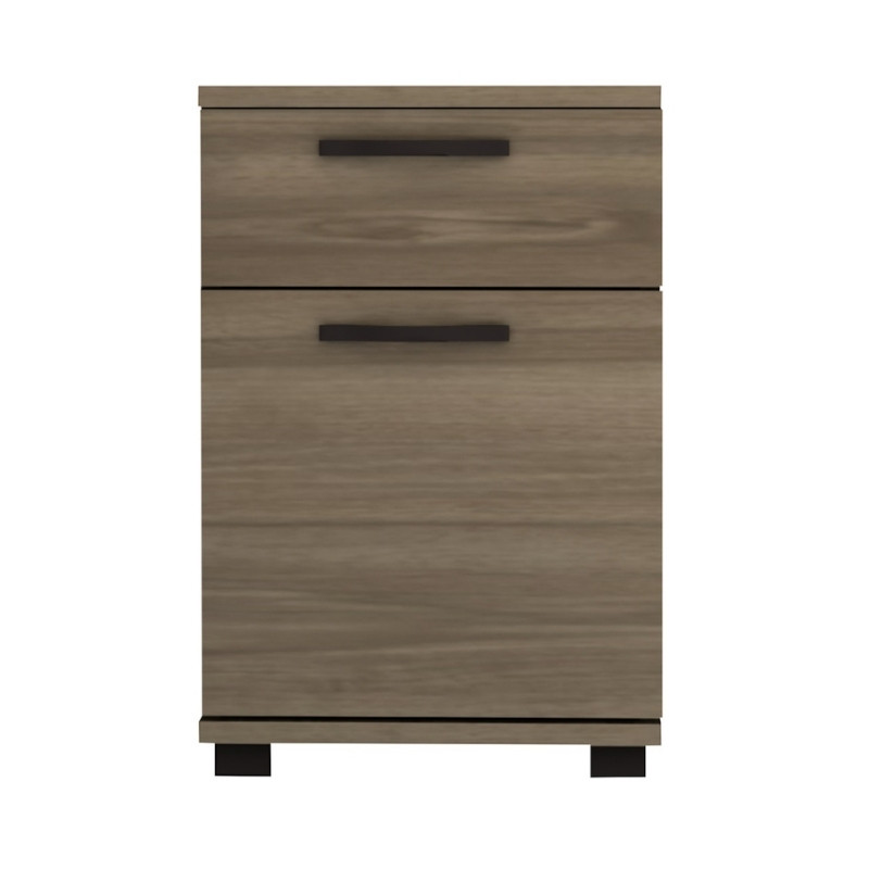 Κομοδίνο Veto Megapap Χρώμα Καρυδί 40X39X57Εκ.