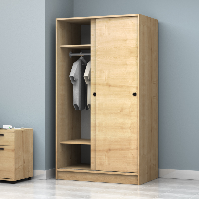 Ντουλάπα Ρούχων Regio Megapap Δίφυλλη Συρόμενη Χρώμα Φυσικό Οξιάς 100X60X181Εκ. Ντουλάπα Ρούχων Regio Megapap Δίφυλλη Συρόμενη Χρώμα Φυσικό Οξιάς 100X60X181Εκ.