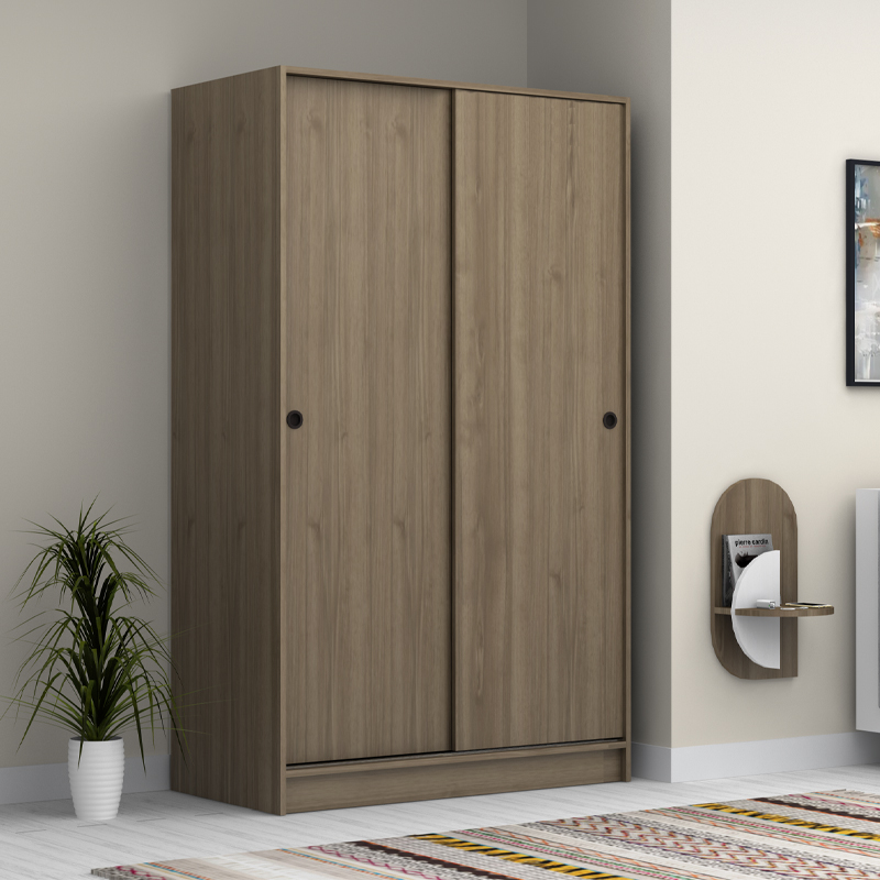 Ντουλάπα Ρούχων Regio Megapap Δίφυλλη Συρόμενη Χρώμα Γκρι Σκυροδέματος 120X60X200Εκ. Ντουλάπα Ρούχων Regio Megapap Δίφυλλη Συρόμενη Χρώμα Γκρι Σκυροδέματος 120X60X200Εκ.