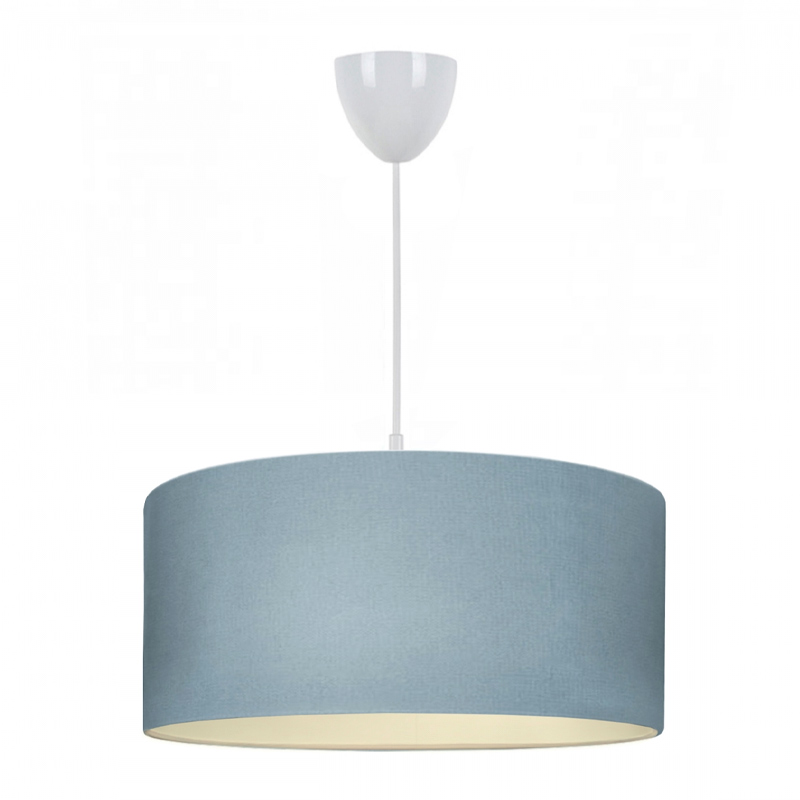 Φωτιστικό Οροφής Monahan Megapap Υφασμάτινο Χρώμα Μπλε 38X21X70Εκ.
