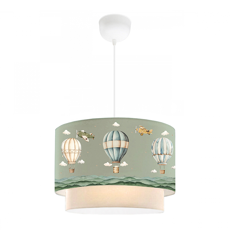 Φωτιστικό Οροφής Goofy Megapap Υφασμάτινο Μονόφωτο Με Χαριτωμένα Αερόστατα 30X20X70Εκ. Φωτιστικό Οροφής Goofy Megapap Υφασμάτινο Μονόφωτο Με Χαριτωμένα Αερόστατα 30X20X70Εκ.