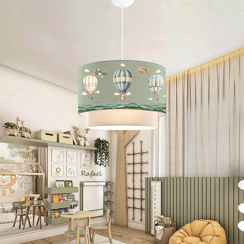 Φωτιστικό Οροφής Goofy Megapap Υφασμάτινο Μονόφωτο Με Χαριτωμένα Αερόστατα 30X20X70Εκ. Φωτιστικό Οροφής Goofy Megapap Υφασμάτινο Μονόφωτο Με Χαριτωμένα Αερόστατα 30X20X70Εκ.