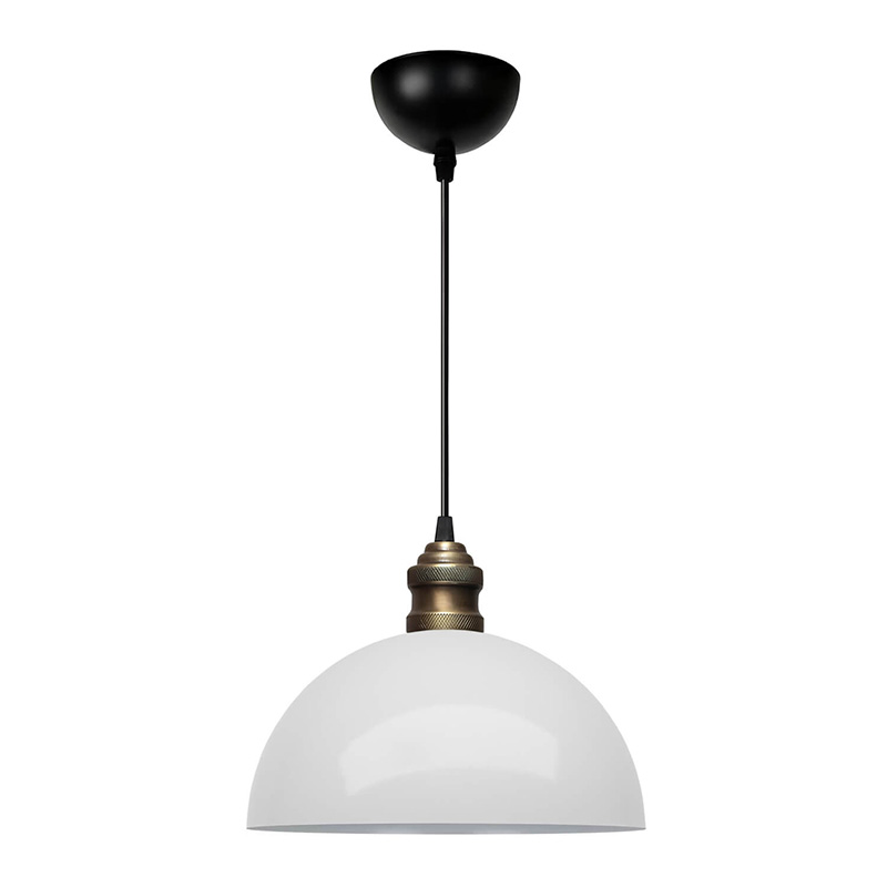 Φωτιστικό Οροφής Tomas Megapap E27 Μεταλλικό Μονόφωτο Χρώμα Λευκό Ø25X100Εκ. Φωτιστικό Οροφής Tomas Megapap E27 Μεταλλικό Μονόφωτο Χρώμα Λευκό Ø25X100Εκ.