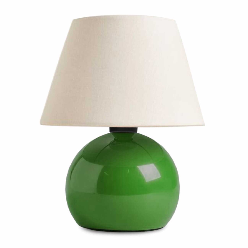 Φωτιστικό Επιτραπέζιο Alaska Megapap E27 Μεταλλικό - Ύφασμα Pvc Χρώμα Πράσινο - Κρεμ Ø22X30Εκ. Φωτιστικό Επιτραπέζιο Alaska Megapap E27 Μεταλλικό - Ύφασμα Pvc Χρώμα Πράσινο - Κρεμ Ø22X30Εκ.