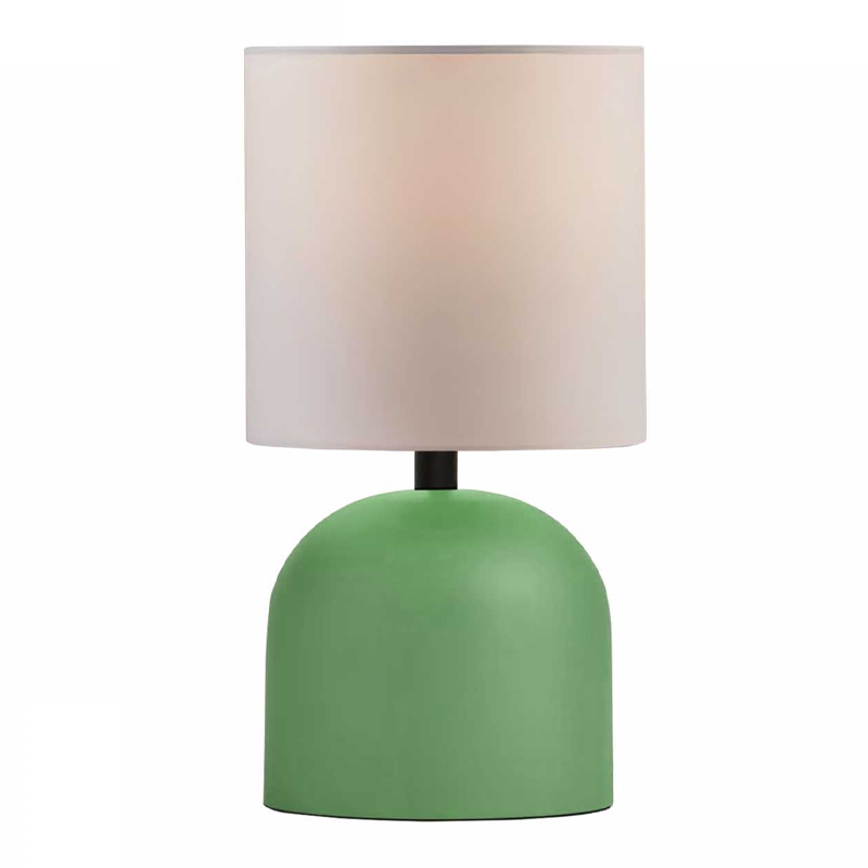 Φωτιστικό Επιτραπέζιο Nehora Megapap E27 Μεταλλικό - Ύφασμα Pvc Χρώμα Πράσινο - Κρεμ Ø15X30Εκ. Φωτιστικό Επιτραπέζιο Nehora Megapap E27 Μεταλλικό - Ύφασμα Pvc Χρώμα Πράσινο - Κρεμ Ø15X30Εκ.