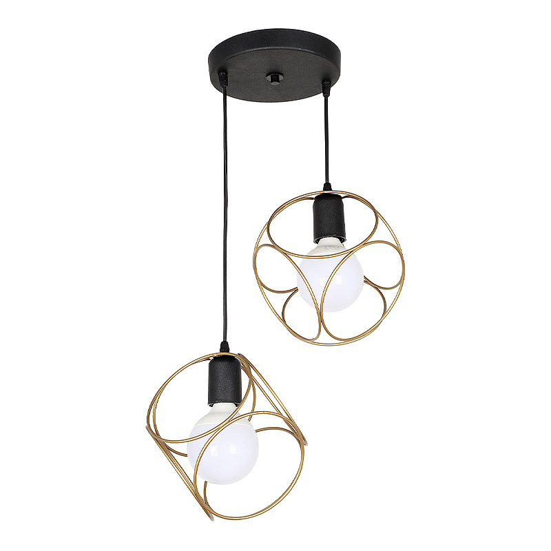 Φωτιστικό Οροφής Nurah Megapap Μεταλλικό Δίφωτο Χρώμα Χρυσό 35X35X70Εκ. Φωτιστικό Οροφής Nurah Megapap Μεταλλικό Δίφωτο Χρώμα Χρυσό 35X35X70Εκ.