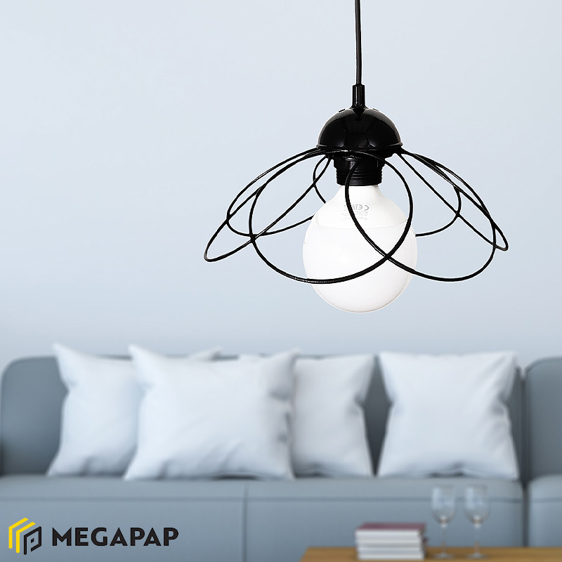 Φωτιστικό Οροφής Zufash Megapap Μεταλλικό Μονόφωτο Χρώμα Μαύρο 25X25X60Εκ. Φωτιστικό Οροφής Zufash Megapap Μεταλλικό Μονόφωτο Χρώμα Μαύρο 25X25X60Εκ.