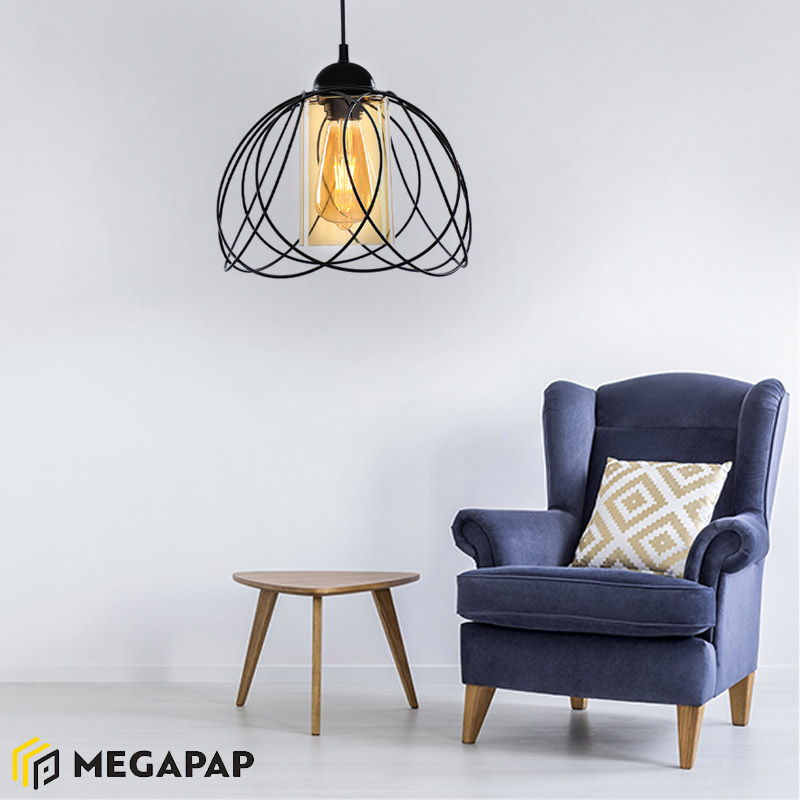 Φωτιστικό Οροφής Abilene Megapap Μεταλλικό Μονόφωτο Χρώμα Μαύρο 26X26X68Εκ. Φωτιστικό Οροφής Abilene Megapap Μεταλλικό Μονόφωτο Χρώμα Μαύρο 26X26X68Εκ.