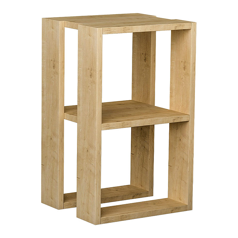 Κομοδίνο - Τραπεζάκι Βοηθητικό Tristan Megapap Χρώμα Φυσικό Οξιάς 34X30X55Εκ.