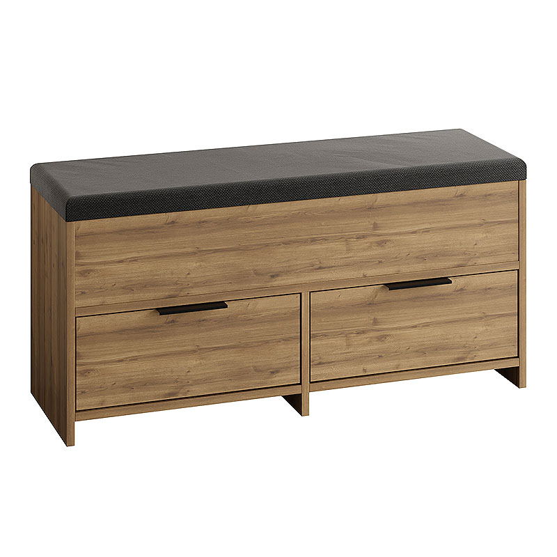 Παπουτσοθήκη Cove Megapap Χρώμα Ανοιχτό Καφέ 106X34X51,5Εκ.