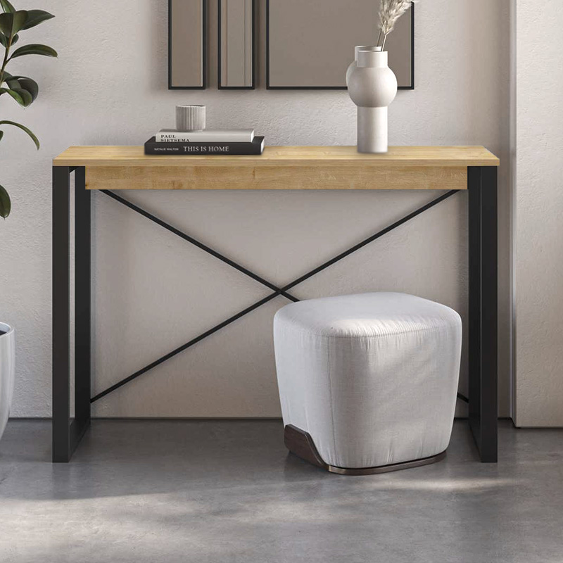 Κονσόλα Archie Megapap Χρώμα Sapphire Oak 110X35X75Εκ.