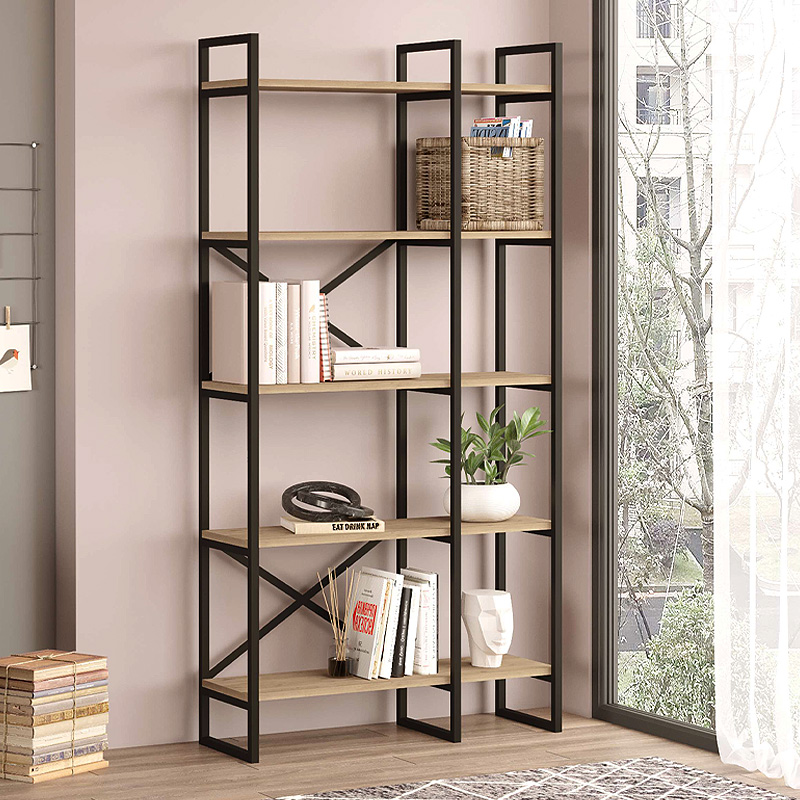 Βιβλιοθήκη Dusan Megapap Χρώμα Sepet Oak 87,5X30X175Εκ.