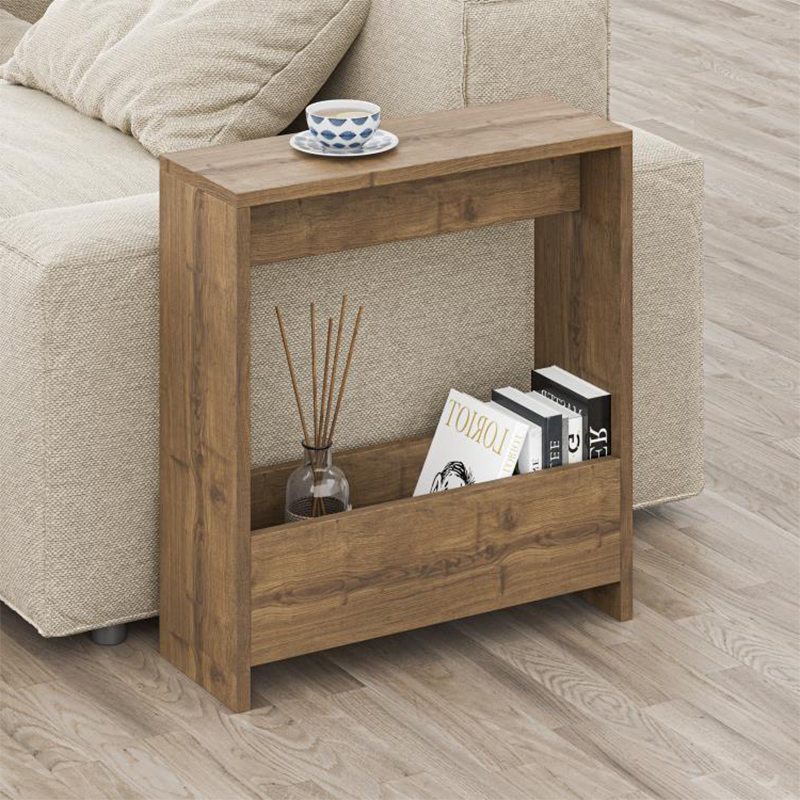 Τραπεζάκι Βοηθητικό Simpi Megapap Χρώμα Ανοιχτό Καρυδί 55X20X60Εκ. Τραπεζάκι Βοηθητικό Simpi Megapap Χρώμα Ανοιχτό Καρυδί 55X20X60Εκ.