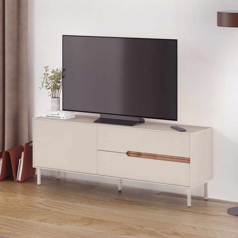 Έπιπλο Τηλεόρασης Arch Megapap Χρώμα Sandstone 150X35X56,5Εκ.