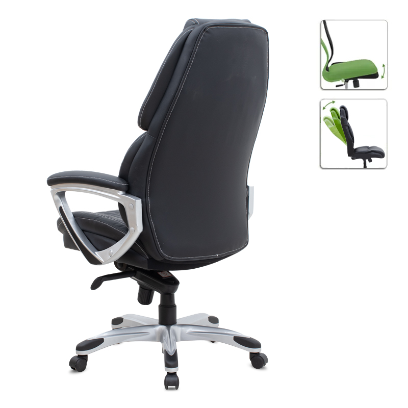 Καρέκλα Γραφείου Διευθυντική Duke Megapap Από Τεχνόδερμα Χρώμα Μαύρο 72X70X120/125Εκ. Καρέκλα Γραφείου Διευθυντική Duke Megapap Από Τεχνόδερμα Χρώμα Μαύρο 72X70X120/125Εκ.