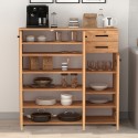 Παπουτσοθήκη - Ντουλάπι Polly Megapap Χρώμα Pine Oak 108X35X108Εκ.