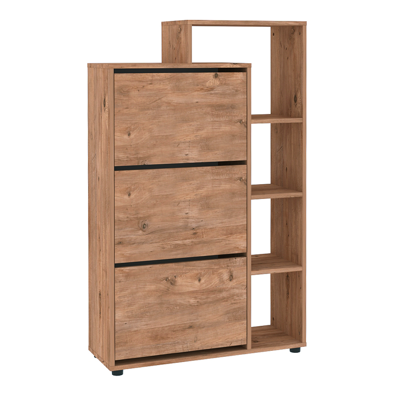 Παπουτσοθήκη Lego Megapap Χρώμα Pine Oak 90X32X143Εκ.