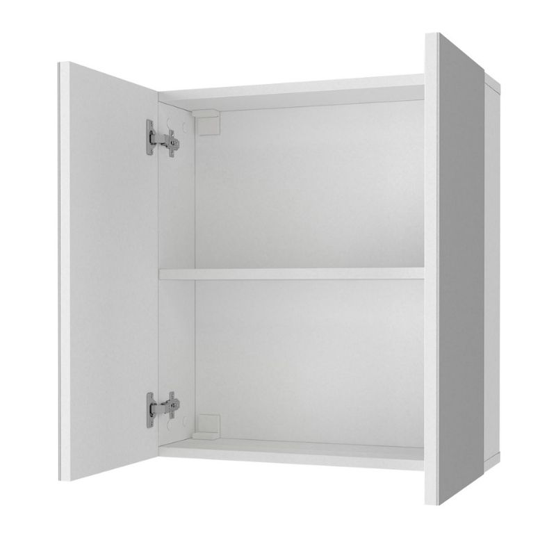 Καθρέπτης Μπάνιου Binary Μegapap Χρώμα Λευκό 60X17,2X65Εκ.