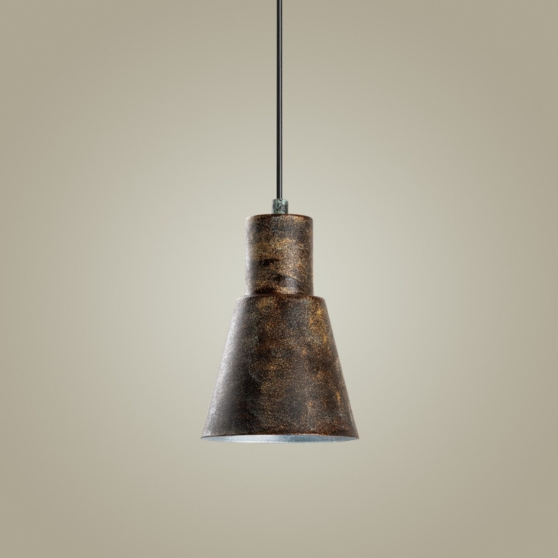 Φωτιστικό Οροφής Vinci I Megapap E27 Μεταλλικό Μονόφωτο Χρώμα Χάλκινο Vintage Ø14X114Εκ. Φωτιστικό Οροφής Vinci I Megapap E27 Μεταλλικό Μονόφωτο Χρώμα Χάλκινο Vintage Ø14X114Εκ.