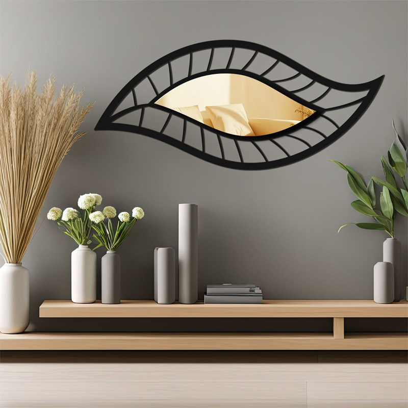 Διακοσμητικό Τοίχου Veno Μegapap Με Plexiglass 65X10X29Εκ.