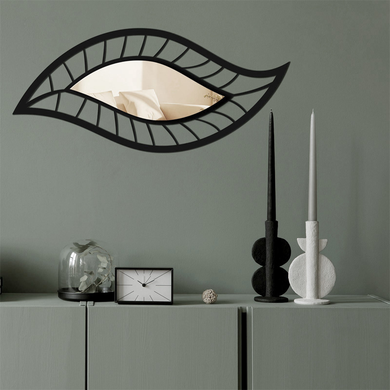 Διακοσμητικό Τοίχου Veno Μegapap Με Plexiglass 65X10X29Εκ.