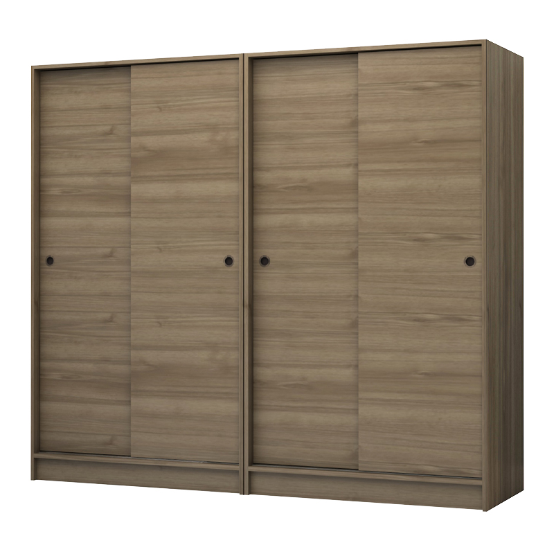 Ντουλάπα Ρούχων Regio Megapap Τετράφυλλη Συρόμενη Χρώμα Καρυδί 200X60X181Εκ. Ντουλάπα Ρούχων Regio Megapap Τετράφυλλη Συρόμενη Χρώμα Καρυδί 200X60X181Εκ.