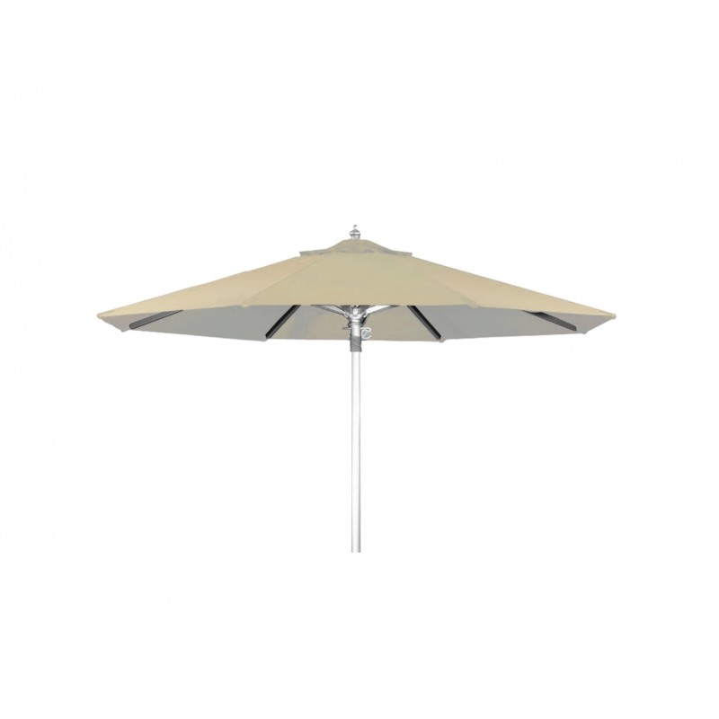 Fiji Umbrella R250/8 ALU. Polyester White* 250.0000 x 250.0000 x 0.0000