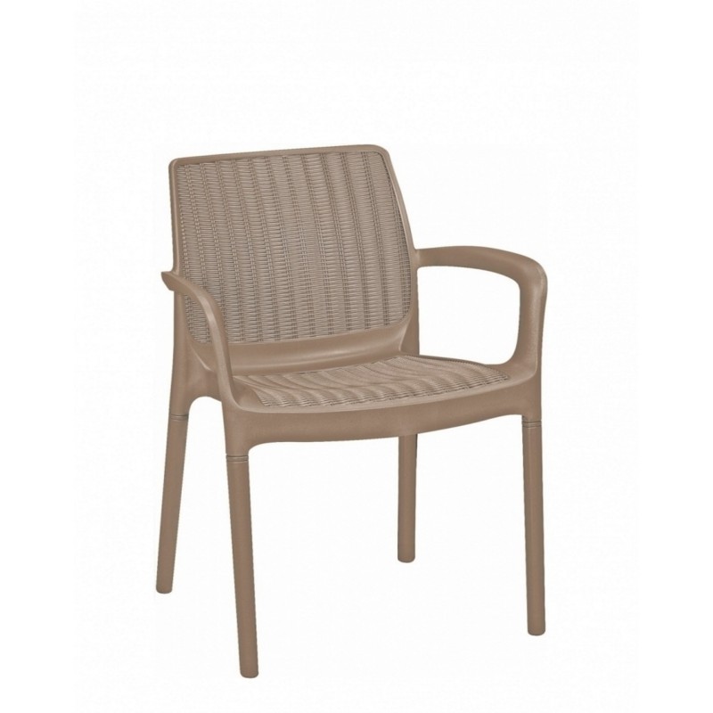 Bali/PL Cappuccino* Armchair 58.5000 x 55.0000 x 83.0000