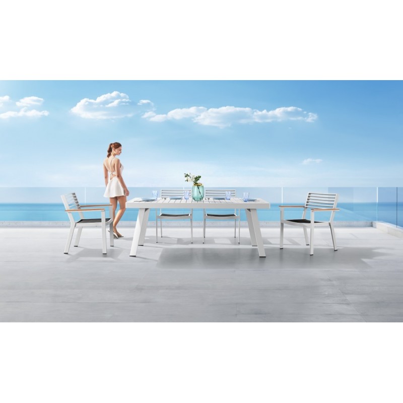 York/D7 Dining Set White (2017440) 0.0000 x 0.0000 x 0.0000