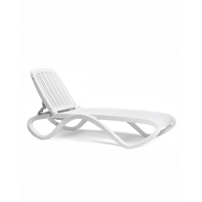 Tropico* Sun-Lounger White 194.5000 x 69.0000 x 91.0000