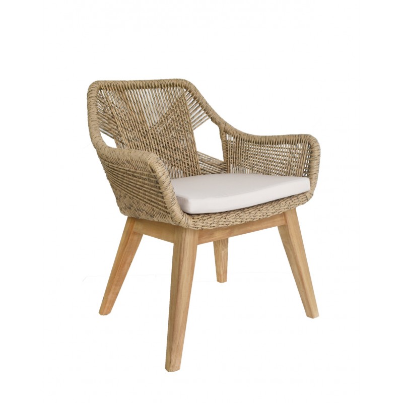 Barbara/Rattan Armchair 65.0000 x 62.0000 x 77.0000