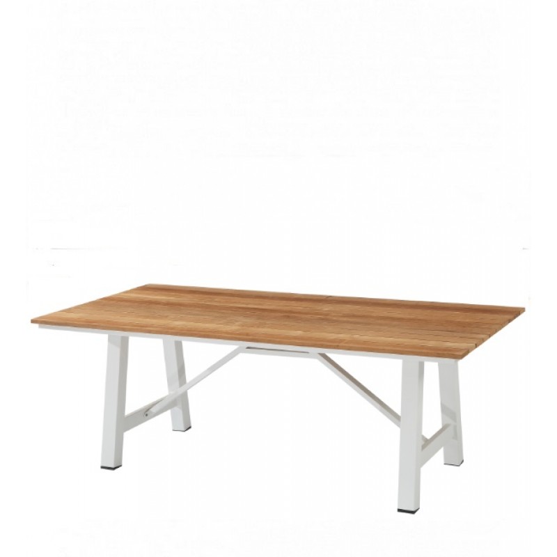 Barbara/T White Table 220.0000 x 100.0000 x 75.0000