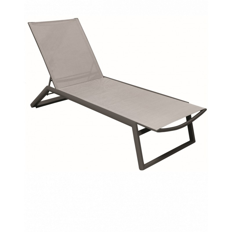 Tulip Sun-Lounger Taupe 200.0000 x 65.0000 x 33.0000