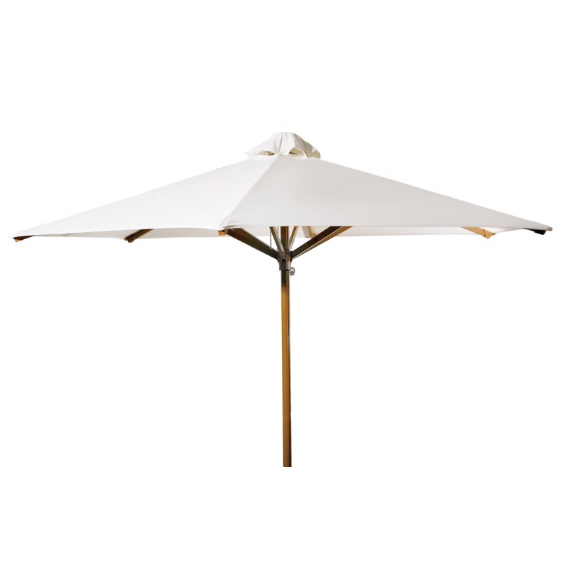 Lugano/W  oslash;230cm Aluminum Umbrella Wood Look 230.0000 x 230.0000 x 240.0000